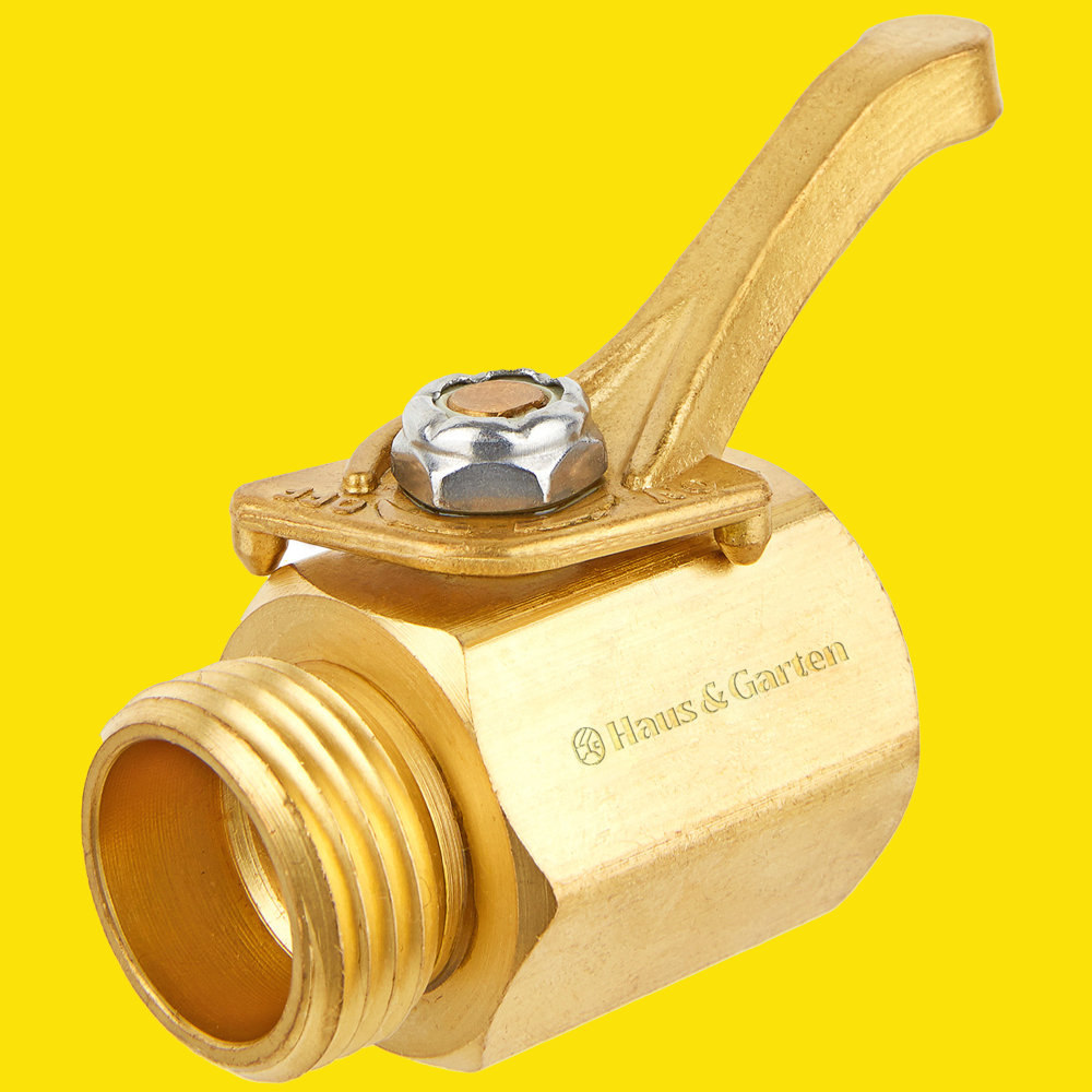 Heavy-Duty Brass Shut Off Valve